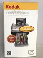 KODAK PH-170 EasyShare Printer Dock Color Cartridge & Photo Paper Refill Kit