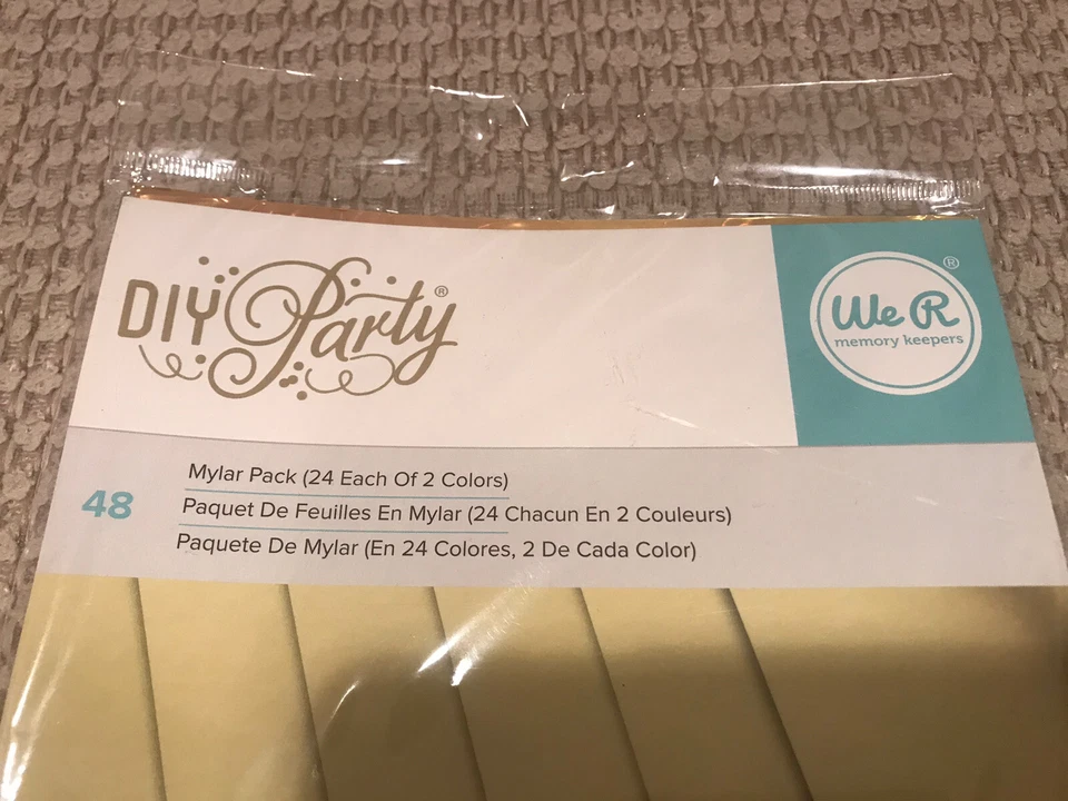 192 Hojas de Mylar - Perfectas para Decoraciones y Tablones de Anuncios - Multicolor - NUEVAS Foto 3 de 4