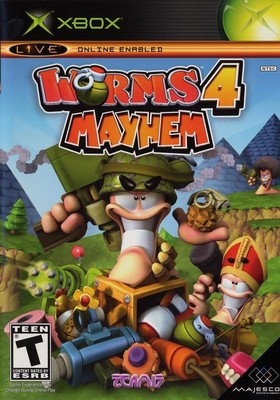Worms 4: Mayhem - Original Xbox Game - Game Only