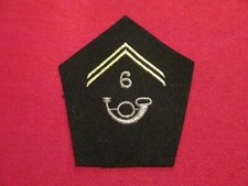 INSIGNE  PATTE DE COL 6 EME BCA/BCP CHASSEURS A PIED / ALPINS