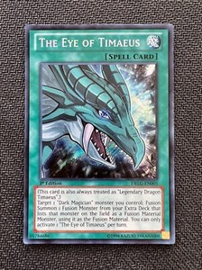 the eye of timaeus yugioh card The Eye of Timaeus Yugioh