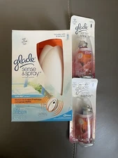1 Glade Sense & Spray Apple Cinnamon Automatic Freshener Motion Sensor 3 refills