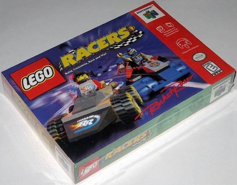 Box Lego Racer 64 Lego Racers Nintendo 64 Game Boxed No Manual