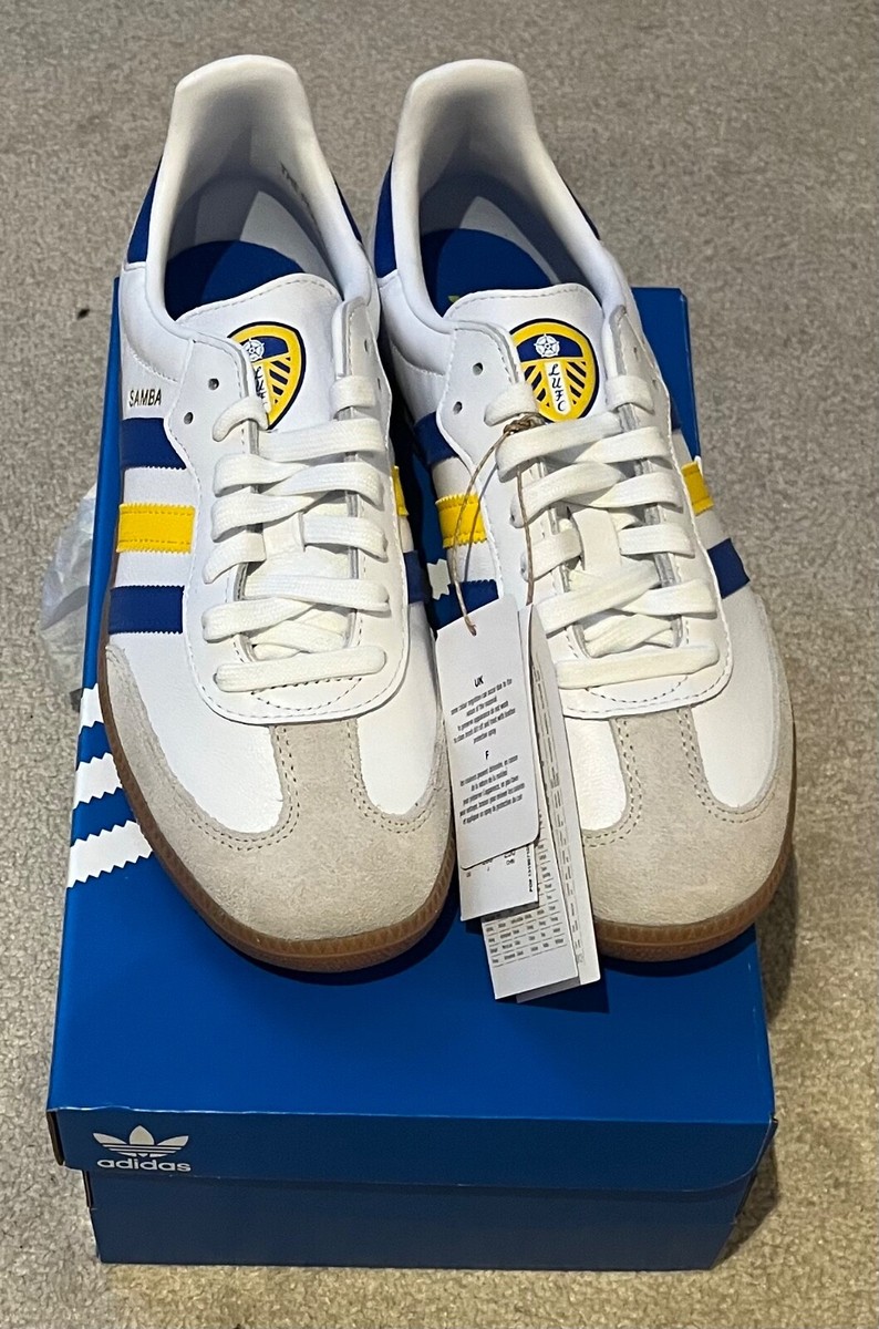 Adidas Samba UK 7.5 Leeds United FC | eBay UK