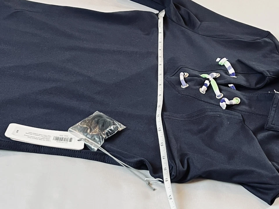 CAMISA JOFIT MUJER Top Azul Marino GOLF Con Cordones Talla XXS (16) Foto 4 de 4