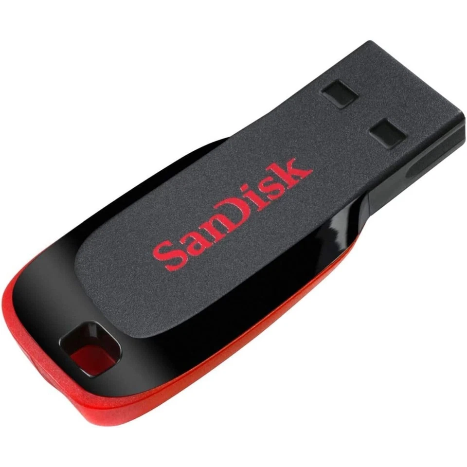 Sandisk 16GB 32GB 64GB 128GB Cruzer Blade Flash Drive Memory Stick USB Lot Pack - Image 2 of 4