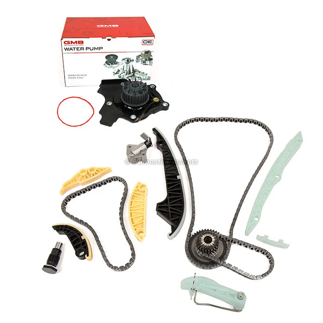 Комплект цепи ГРМ водяной насос подходит для 08–15 Audi A3 A5 A6 TT quattro Volkswagen 2.0 - Изображение 4 из 4