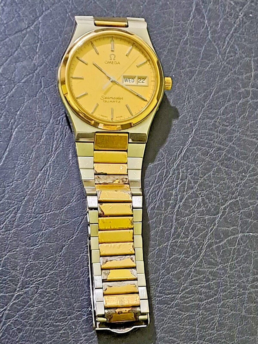 VTG OMEGA SEAMASTER CAL.1345 REF 196.0163 DAY DATE QUARTZ VTG OMEGA SEAMASTER CAL.1345 REF 196.0163 DAY DATE QUARTZ