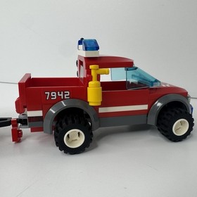 LEGO 7942 CITY Off-Road Fire Rescue Complete Set w/ Minifigure No Box No Manual
