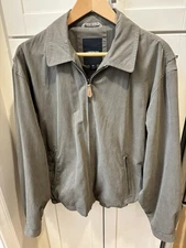 Weatherproof Garment Company Beige Faux Suede Jacket Men's Medium