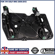 Front Right Driver Window Regulator W/ Panel For VW Golf MK6 2009-2012 5K0837462