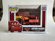 Funko Pop Lightning McQueen Metallic Chrome Cars Target Exclusive 282 Rare HTF
