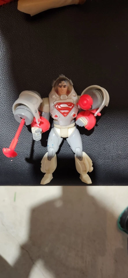 老式 Kenner 超人玩偶! Plus Superboy 摩托车! — 第 3/4 张图片