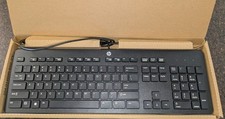 HP Wired Standard Keyboard Black QWERTY English Numeric Keypad