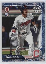 2019 Topps Holiday Bowman White Snow 27/50 Jake Bauers #TH-JBA 05nw