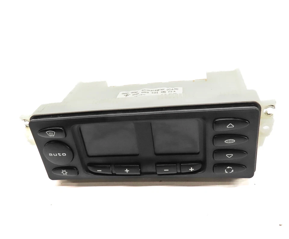 Porsche 911 Boxster 2002 (986) calefacción delantera aire acondicionado panel de control de temperatura Foto 2 de 4