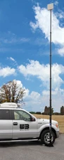 Hurry-Up Portable Push Up Telescoping Mast - 25 Ft