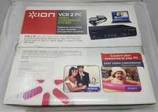 ION VCR 2 PC USB VHS Video to Computer Digital Conversion System
