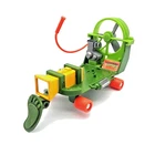 Vintage 1988 TMNT Cheapskate Skateboard Vehicle Playmates Turtles Toy