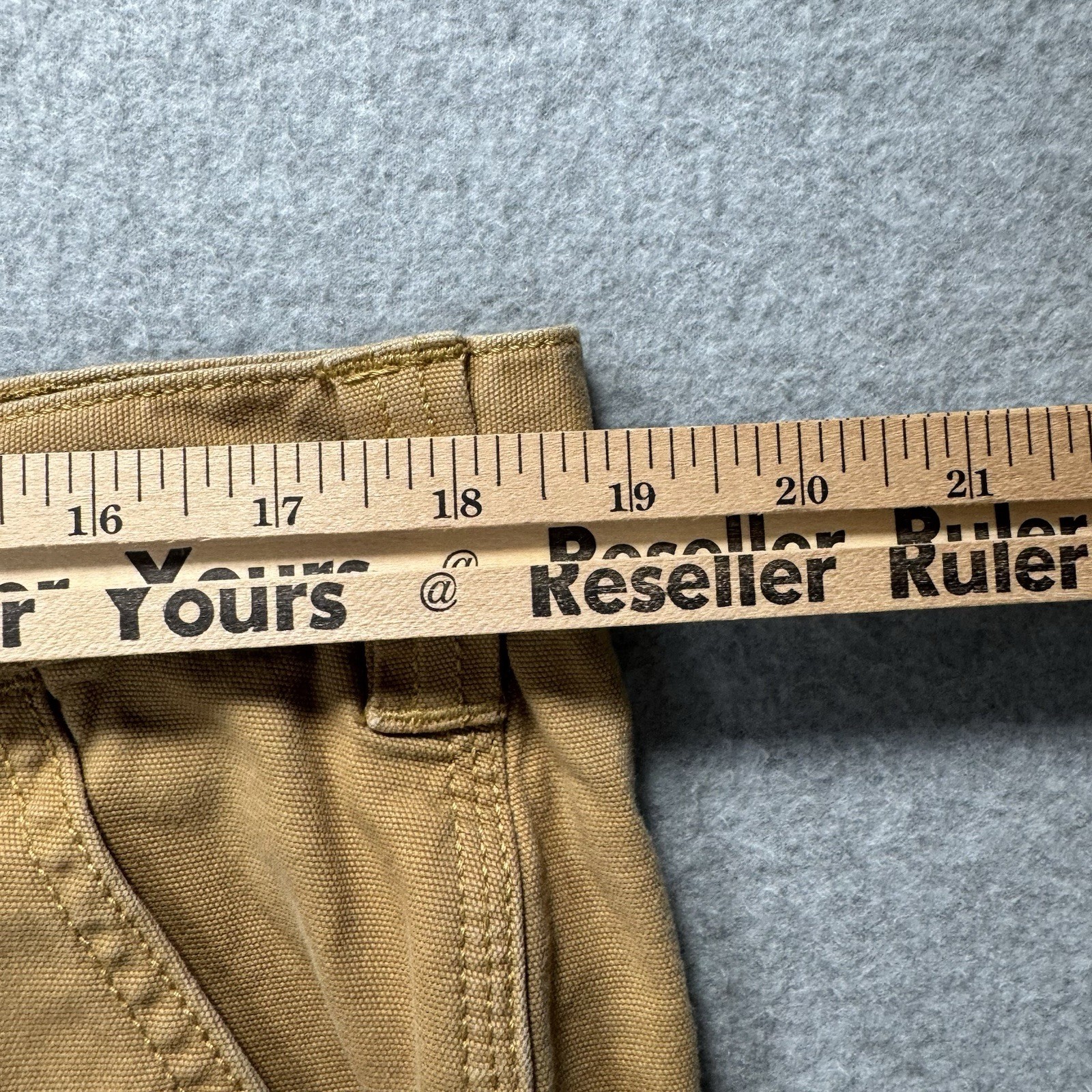 Carhartt Shorts Mens 38 Rugged Flex Relaxed Fit Canvas Work Shorts BS2514-M thumbnail 7