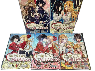 I m in Love with the Villainess Light Novel Vol 1-5 LOOSE/FULL SET English