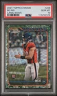 2024 Topps Chrome Camo Wave Refractor SP Bo Nix PSA 10 Gem Mint (POP 4)