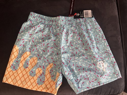 Baseball Lifestyle 101 Youth Xl  COTTON CANDY Ice Cream Shorts  NWT