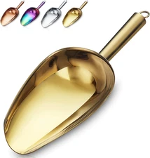 Gold Ice Scoop, Fashion Ice Cream Scoop, Premium Stainless Steel Cookie Scoop, D
