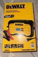 NEW DEWALT 10 Amp Battery Charger, Maintainer Trickle Charger