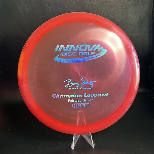 NEW Innova Champion Leopard Barry Schultz 2x Red disc golf 171 grams