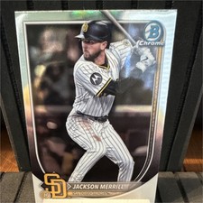 Topps 2024 Bowman Chrome Jackson Merrill #38 San Diego Padres MLB ALL STAR