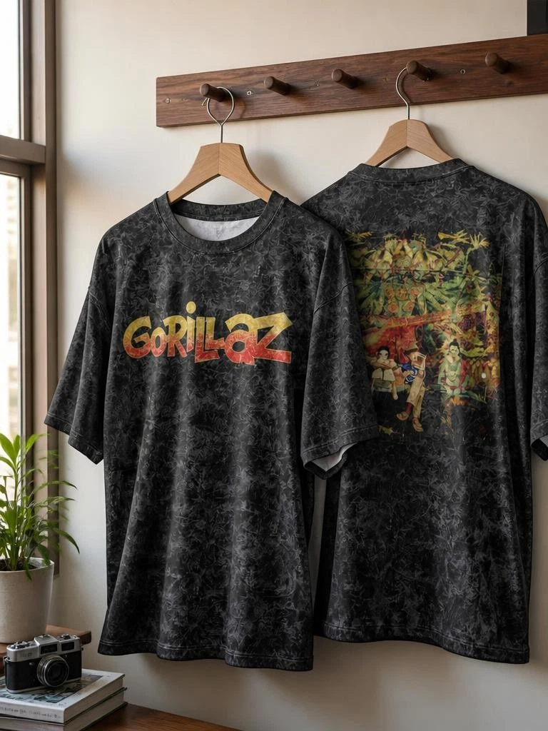 Gorillaz The Mountain All Over Print For Fans All Over Print T Shirt