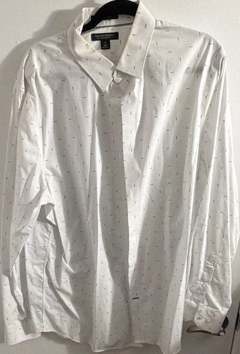 Banana Republic Slim Dress Shirts for Men for sale | eBay