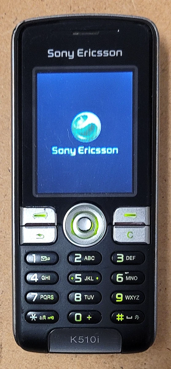 Sony Ericsson K510i - Black & Silver ( Unlocked ) Very Rare