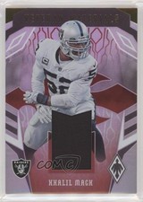 2018 Panini Phoenix Veteran Materials 28/100 Khalil Mack #16 0a6
