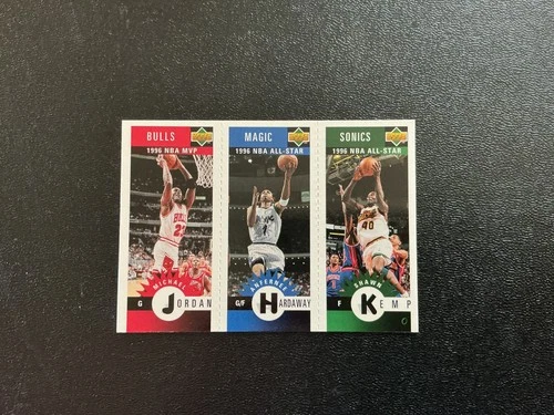 1996-97 Upper Deck Collector's Choice - Mini-Card Panels Michael Jordan #M11