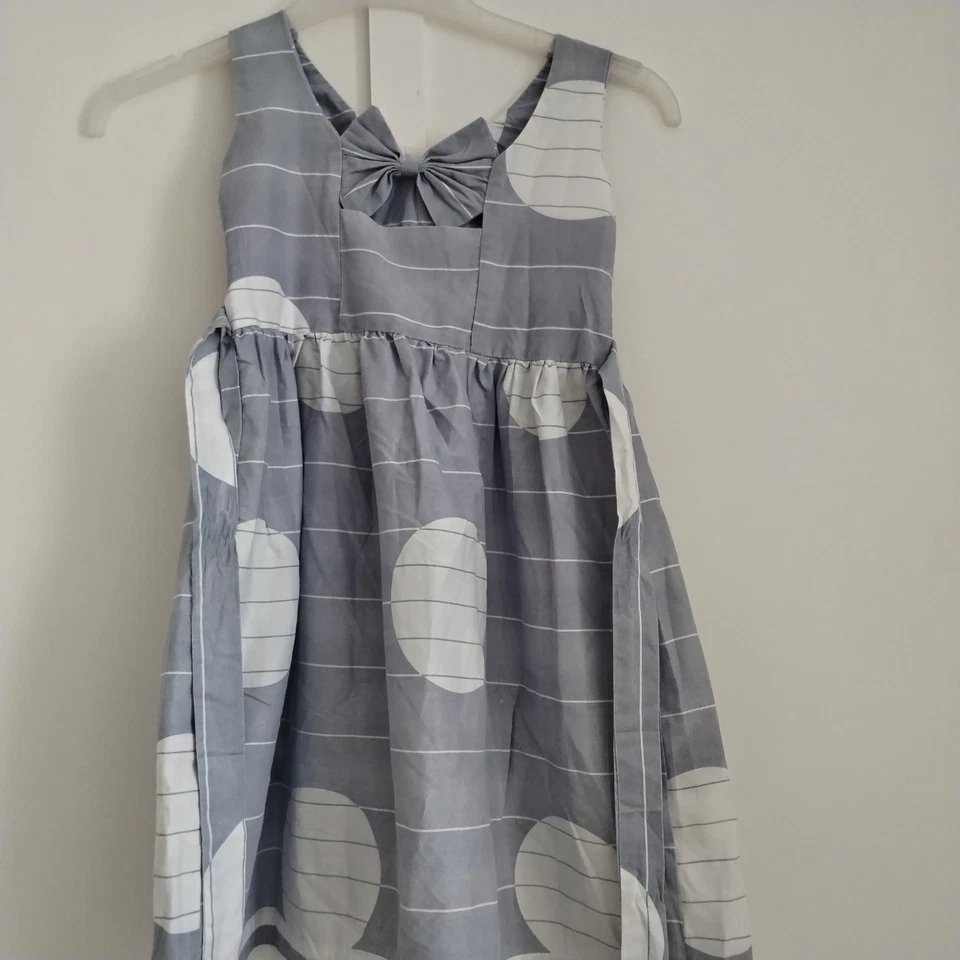 Robe pour fillette taille 6-7ans 100% coton de Madagascar - Photo 4/4