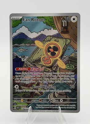 Pokemon Fan Rotom 250/217 IR Ascended Heroes Illustration Rare