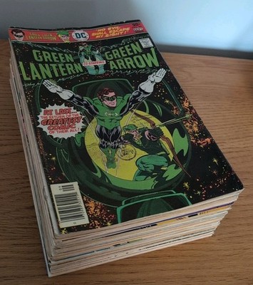 Green Lantern Green Arrow 90-130 no 110 or 116 Denny O'Neil Mike Grell complete!