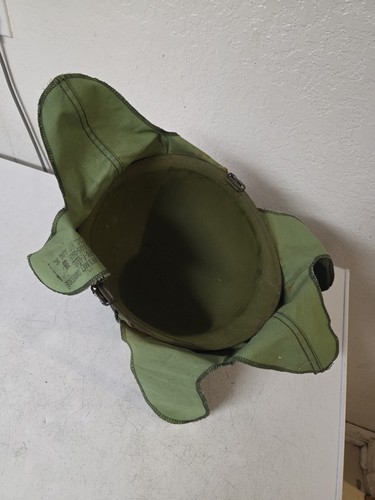 Vietnamkrieg Ära US Army M-1 Helm "Steel Pot" ERDL Tarnbezug UNVOLLSTÄNDIG