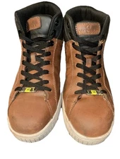 Airwalk Work Shoes Mens Deuce Mid CT Electrical Hazard Brown Tan 6203 Sz 11.5 M