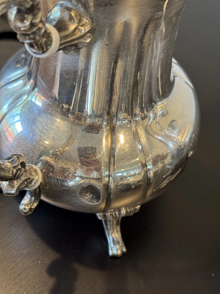 Лот из 6 шт. винтажных посеребренных чайных сервизов Towle Grand Duchess чайник кофейник сахар - Изображение 2 из 4