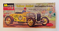 Monogram Pc76 Yellow Jacket 1930 Ford Competition Roadster Model 124 Scale Monogram Pc76 Yellow Jacket 1930 Ford Competition Roadster Model 124 Scale