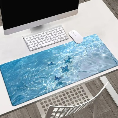 40*90cm Oversized XXL Gaming Mouse Pad & Desk Mat - Large Non-Slip Rubber Base,