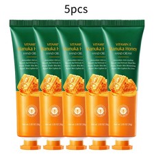 5Pcs Hand Lotion Hand Care Cream Hand Cream No Greasy Manuka Honey Hand Cream