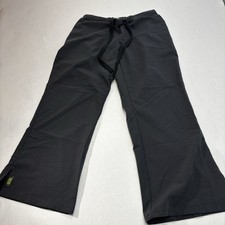 Medline AVE Scrub Pants Womens Grey Size Small Inseam 28" Side pockets