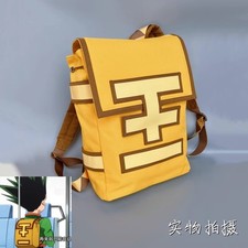 HUNTER HUNTER GON FREECSS Backpack Yellow Shoulders Bag Schoolbag Cos Prop Gift