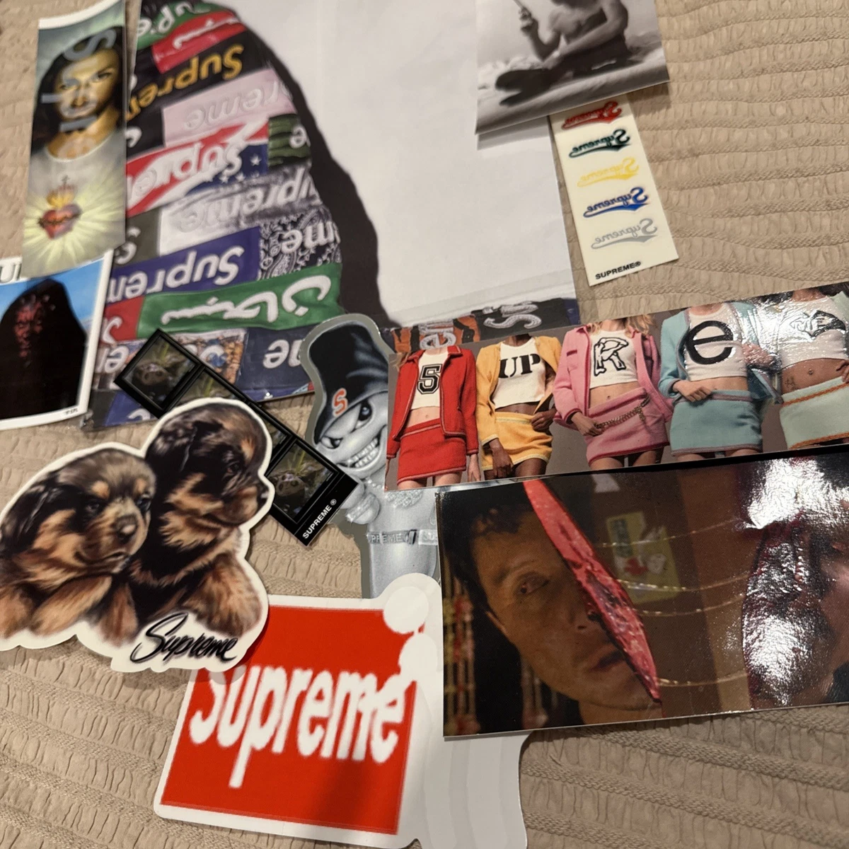 Supreme Grip Tape & Stickers Skateboarding Stickers & Grip Tape