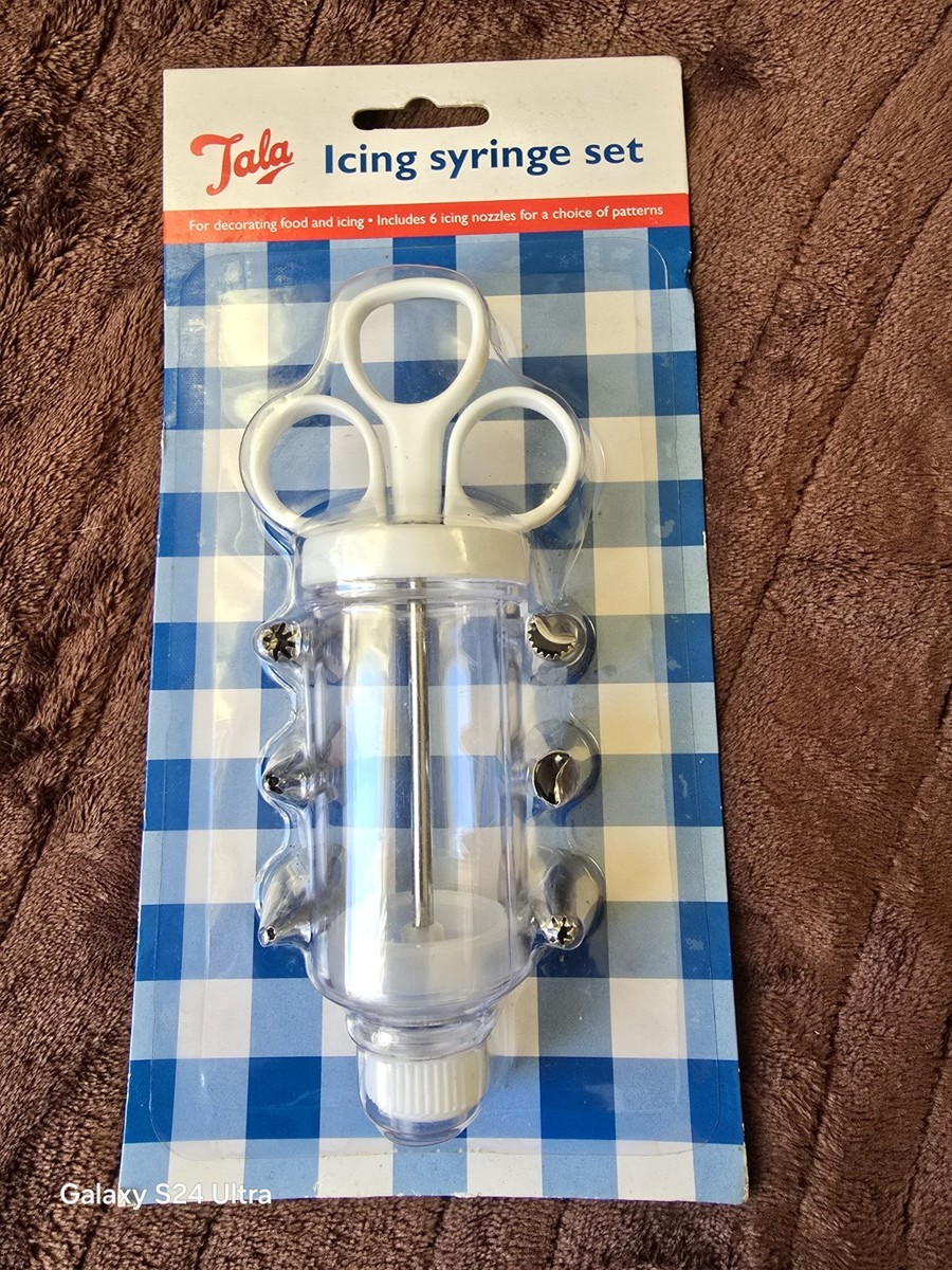 Tala Syringe Stainless Steel Icing Syringe Set Tala Icing Set
