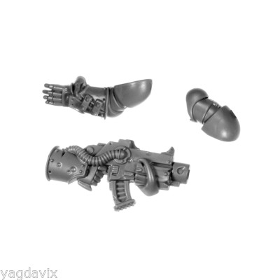 Bras GA ICONE Pour Plague Marine Warhammer 40k - Bit Nurgle, Dégrappé Comme Neuf, Games Workshop !